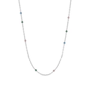 Nordahl Jewellery - SWEETS52 halskæde i sølv m. natursten 829 514
